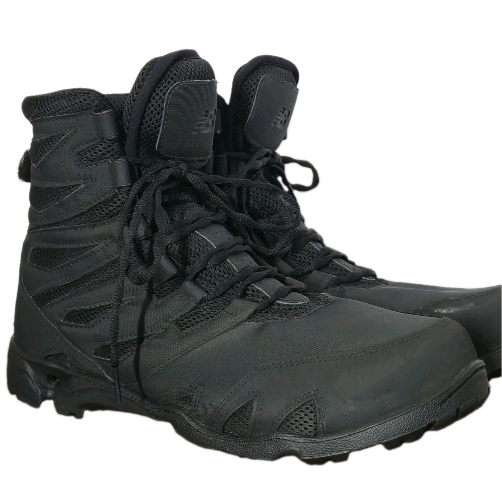 New Balance Men's Tactical Abyss Shop Utility Boot Black Size 13 Workwear 8 Inch